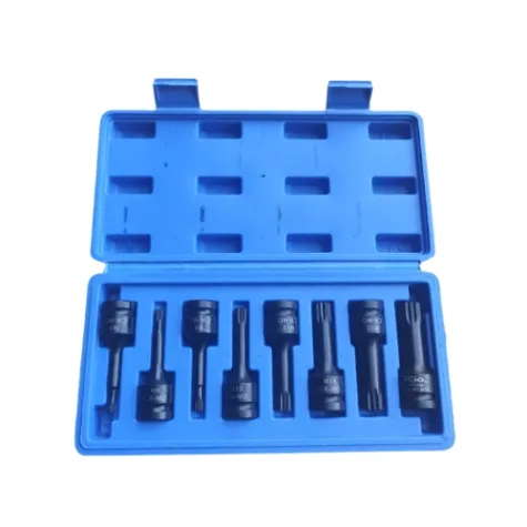 Set Llave Tubo Torx Macho 1/2" Alto Impacto 8Pz
