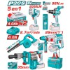 Thumbnail COMBO (5EN1) 20V ROTOMARTILLO + DEMOLEDOR + TALADRO + LINTERNA + SOPLADOR 2X4.0AH +ACC INDUSTRIAL0