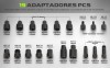 Thumbnail Extractor de Picos Inyectores Neumático 24 Piezas Diesel0