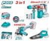 Thumbnail COMBO KIT Aspiradora 20v, Rotomartillo 28mm Y Amoladora 20v 2x5.0ah + Acc0