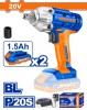 Thumbnail LLAVE DE IMPACTO INALAMBRICA 20V  WADFOW   300NM0